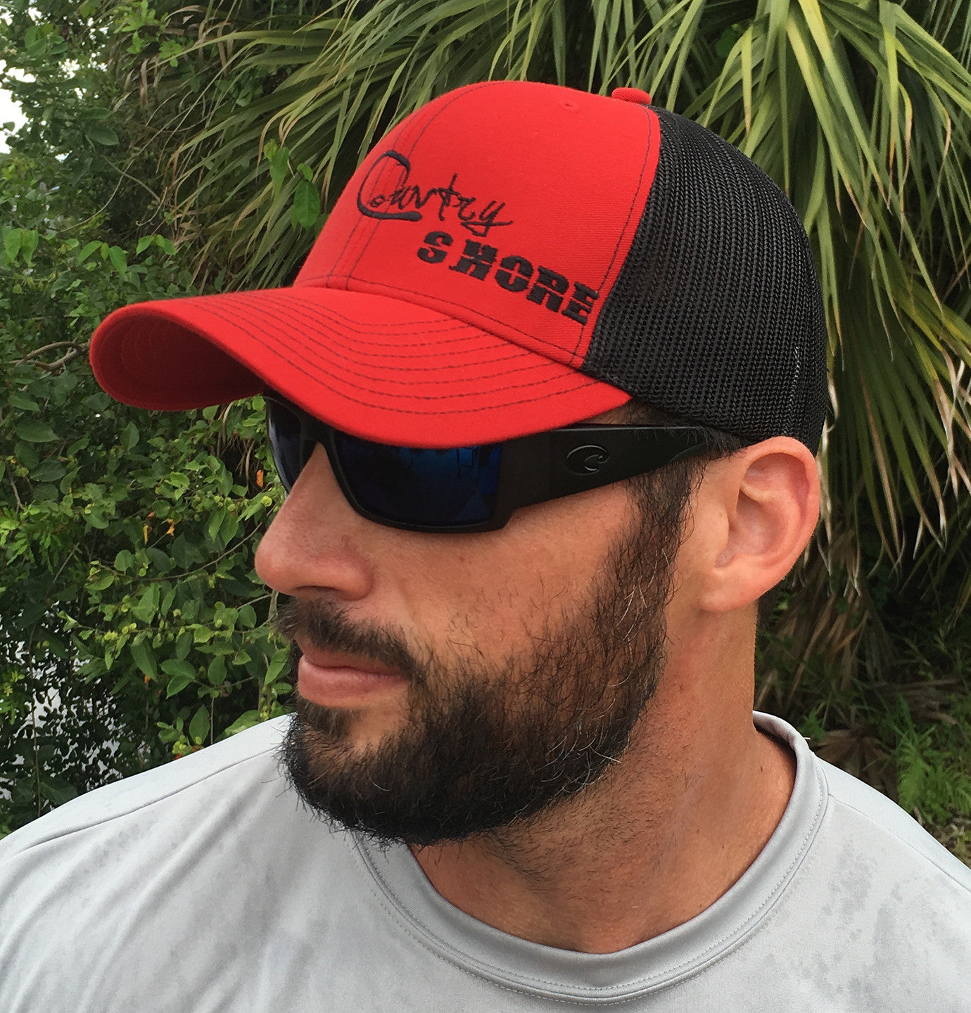 Red & Black Mesh Arrow Snapback  Trucker Caps for Men – Six Hats