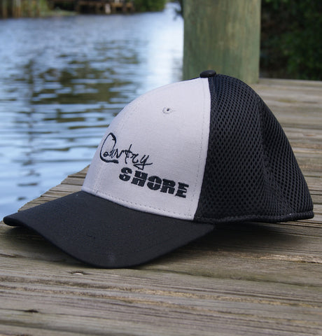 Trucker Stretch Hat - Gray and Black Signature Series