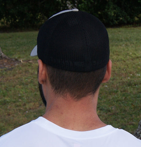 Trucker Stretch Hat - Gray and Black Signature Series